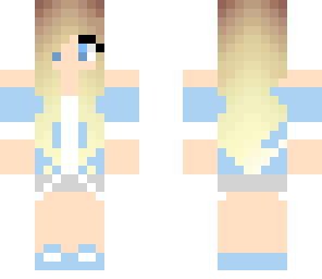 blue girl