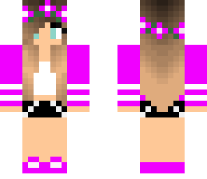 pink high school girl