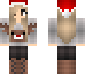 cute reindeer girl