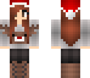 red head reindeer girl