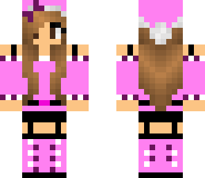 santa girl pink purple