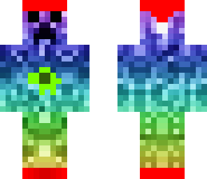 rainbow turtle creeper sister's christmas  skin