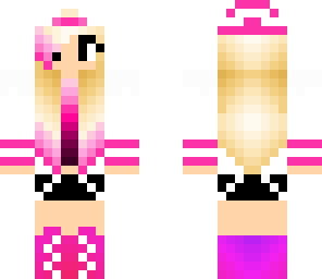 pink tomboy girl