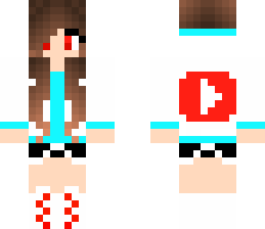 teal youtube girl