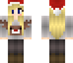edited reindeer girl