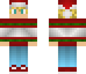 blonde christmas boy