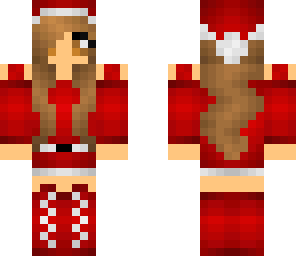 anime cute santa