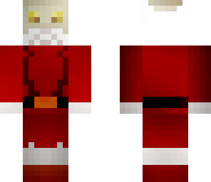 santa claus without hat