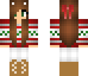 x-mas cat girl