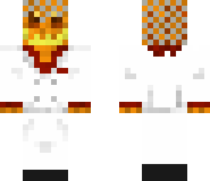chain mail helm on pumkman