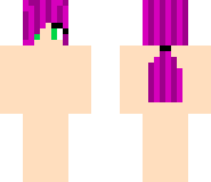 purple and pink ponypail base