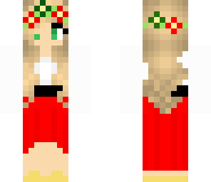 edited christmas girl