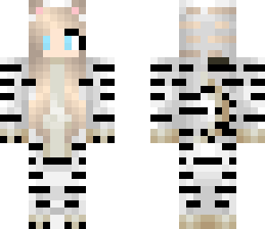white tiger girl