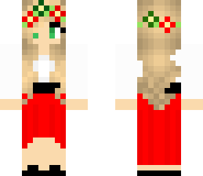 edited christmas girl