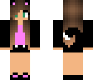 fixed black cat girl
