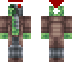 creeper cyborg christmas