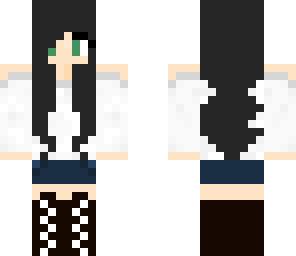 cute dark-haired girl
