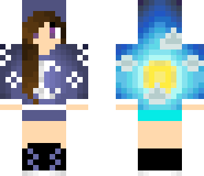 sun and moon girl