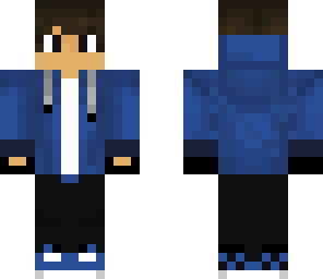 blue hoodie headphones dude