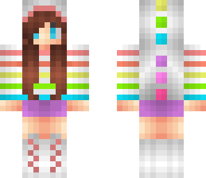 rainbow lady