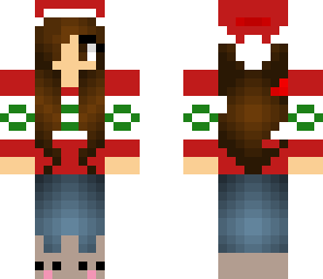 christmas sweater girl