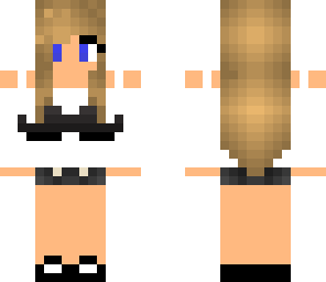 mustache girl