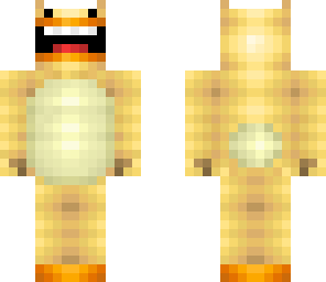 derpy duck with santa hat