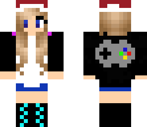 awesome gamer girl christmas edition