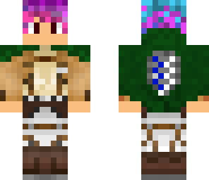 aot rainbow hair lol