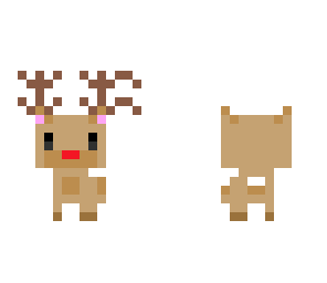flying baby rudolph - yay