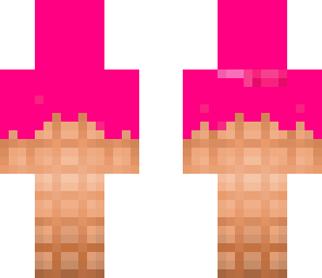 pink ice cream