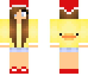 edited christmas duck