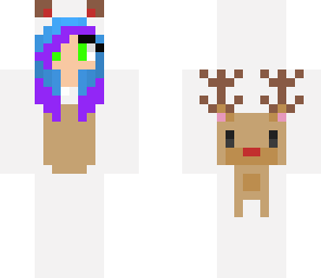 reindeer onesie girl