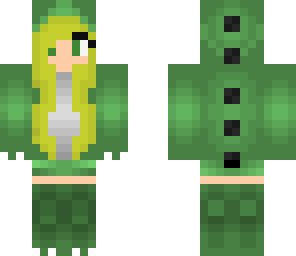 blonde dinosaur costmue