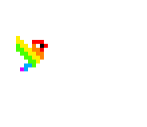 rainbow parrot
