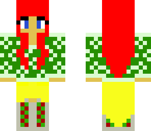 christmas girl in sweater