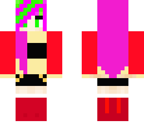 pink santa girl