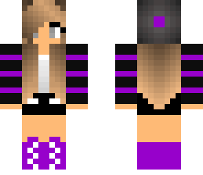 purple girl