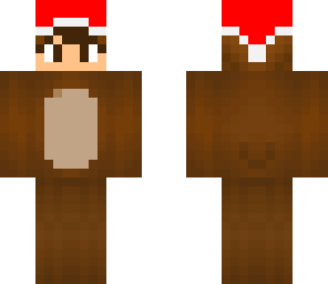 bear boy christmas hat