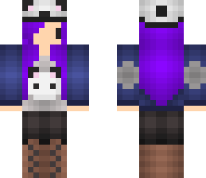 kawaii panda girl