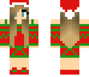 santa dude girl