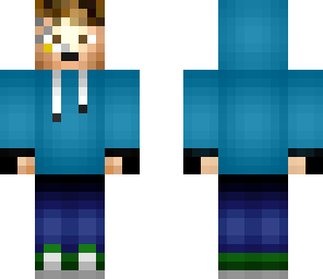 mi skin casaca azul