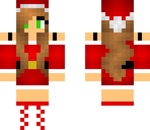 cute santa girl