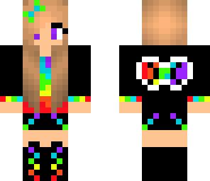 rainbow girl