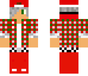 christmas grey hair