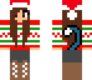 me in christmas outfit