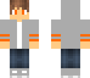jacob's orange and gray