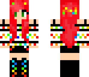 rainbow girl