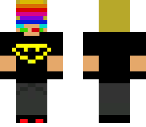 blond rainbow derp robber