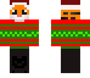  orange christmas tiger